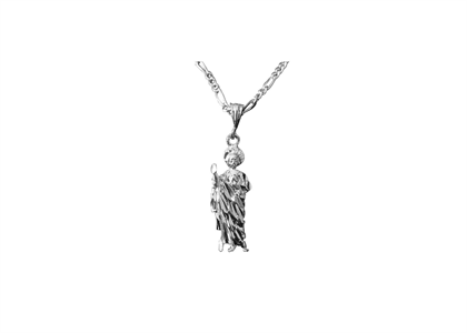 White Gold Plated | Mens Pendants